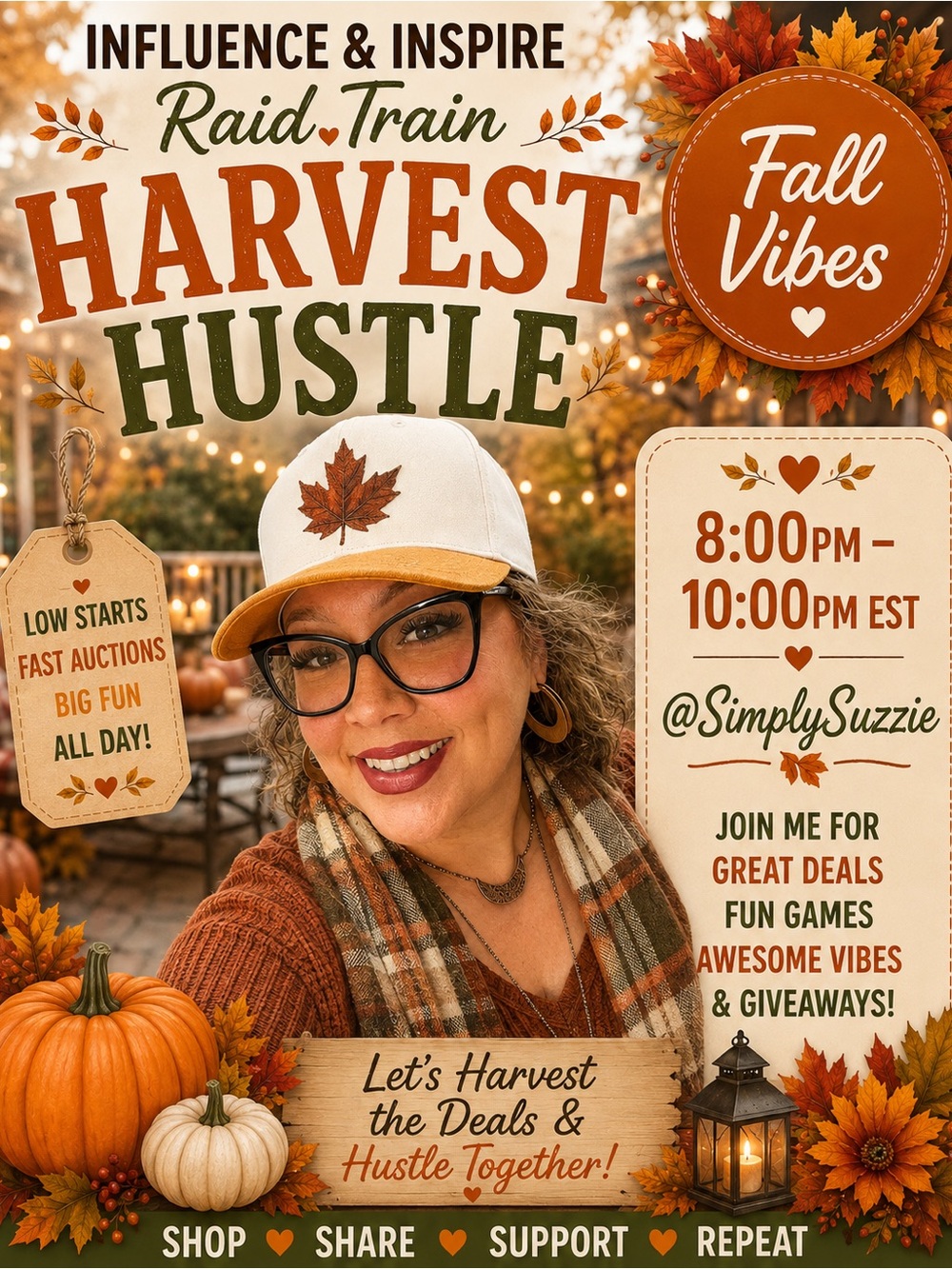 Influence & Inspire 🍁 Harvest Hustle 🍁 Raid Train! - Picture 7 of 8